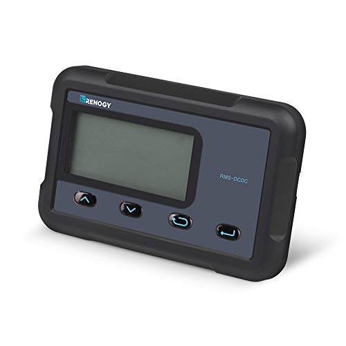 Renogy Monitoring Screen for 12V 30/50A DC MPPT on-board Battery Charger, Flush-mount with Backlit LCD, Real-time Tracking