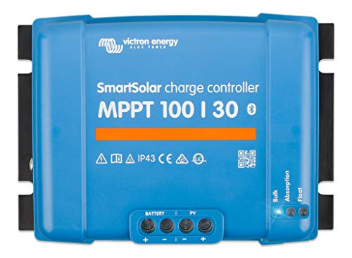 Victron Energy SmartSolar MPPT 100V 30 amp 12/24-Volt Solar Charge Controller (Bluetooth)