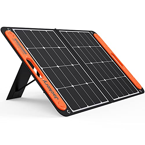 Jackery SolarSaga 60W Solar Panel for Explorer 160/240/500, Portable Foldable Solar Charger (Can't Charge Explorer 440/ PowerPro)